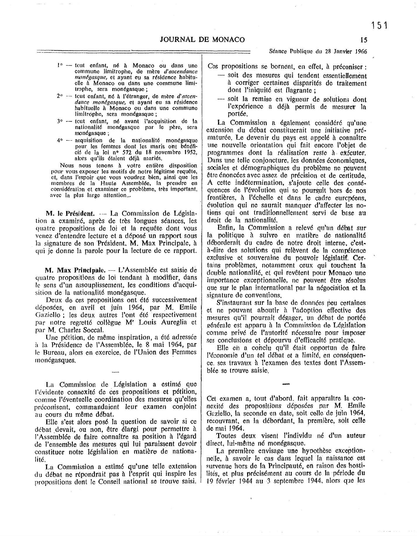 Archive 2 : La pétition entre dans le travail législatif.