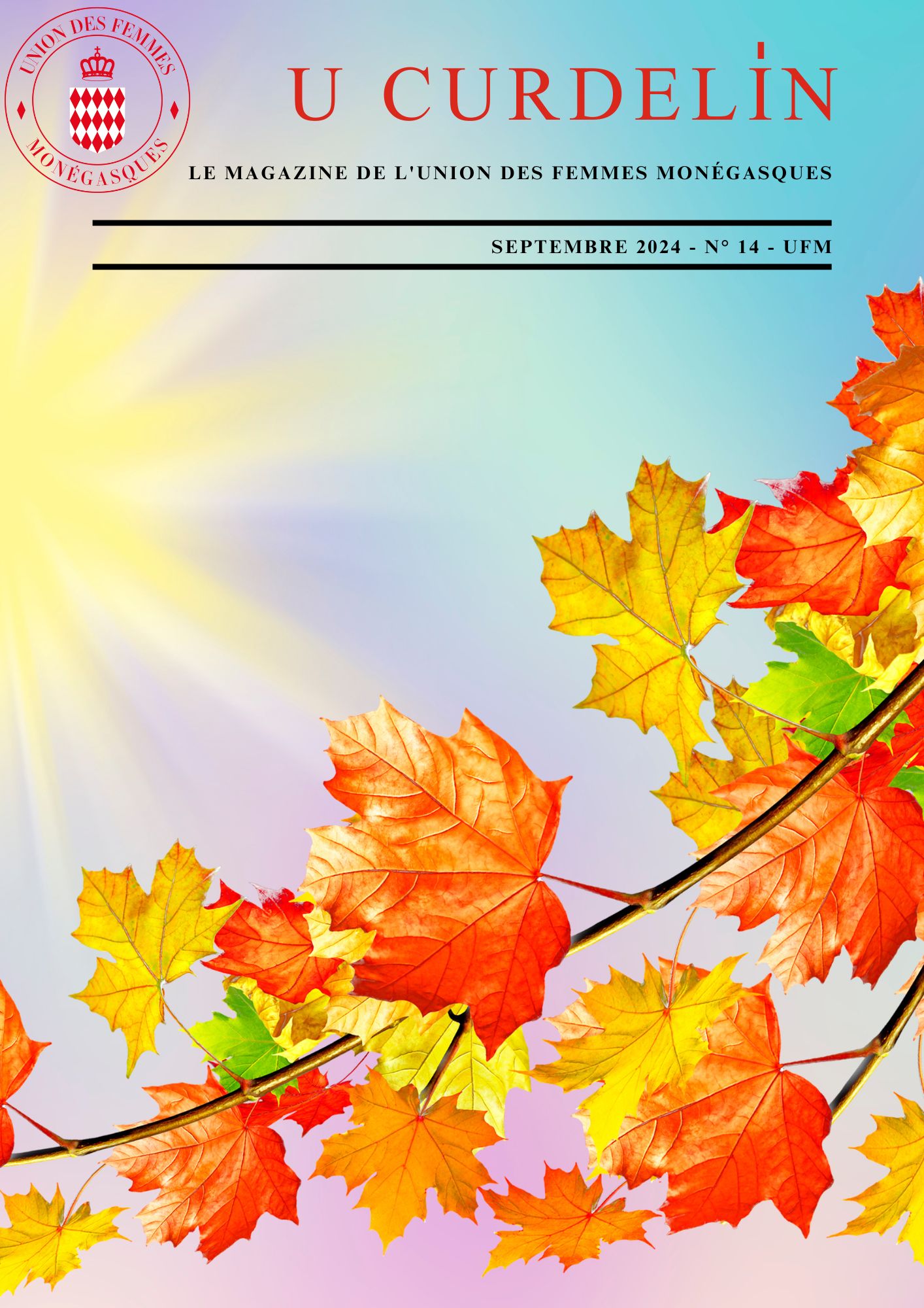 Couverture du Curdeli̍n numéro 14, Septembre 2024