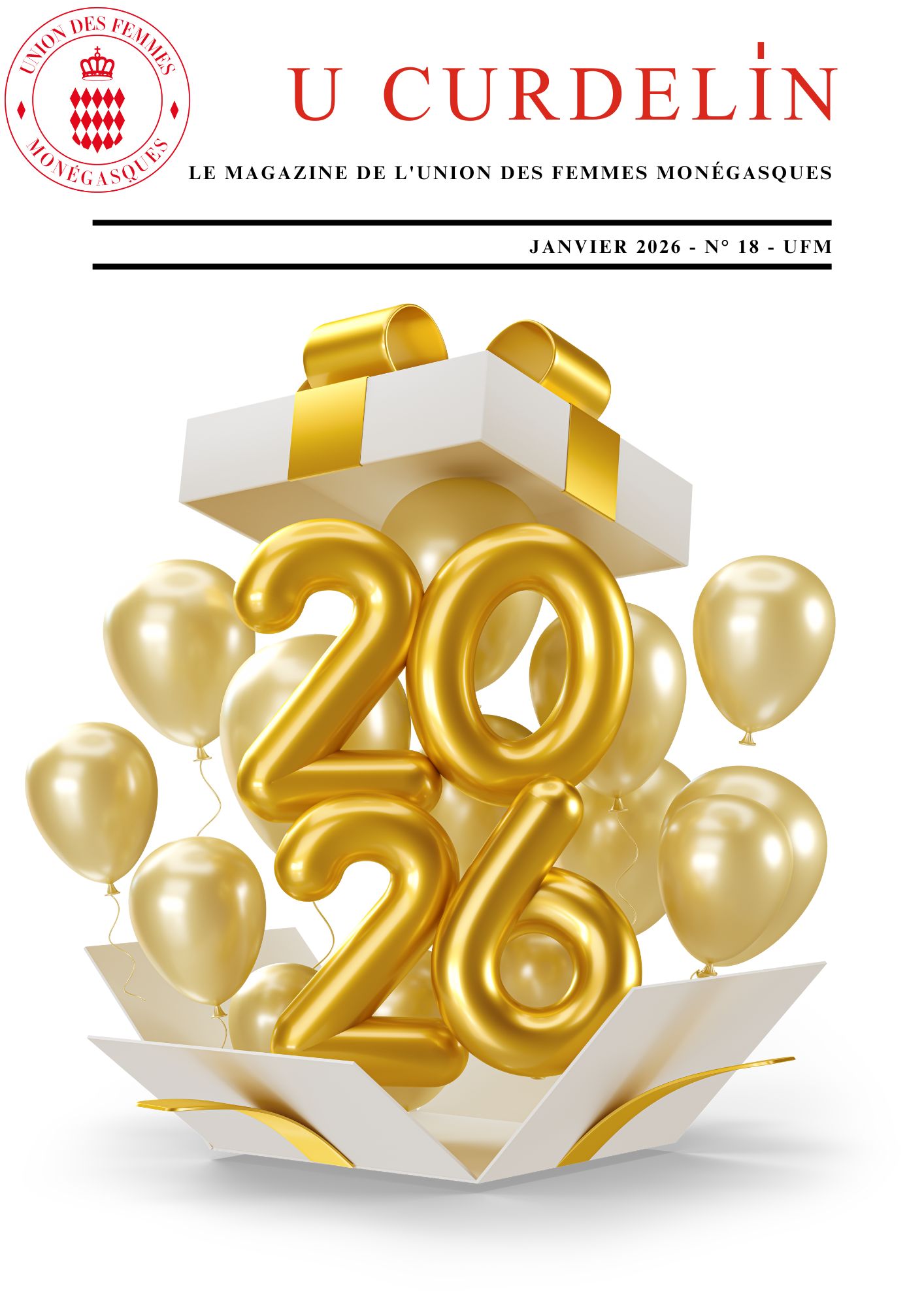 Couverture du Curdeli̍n numéro 18, Janvier 2026