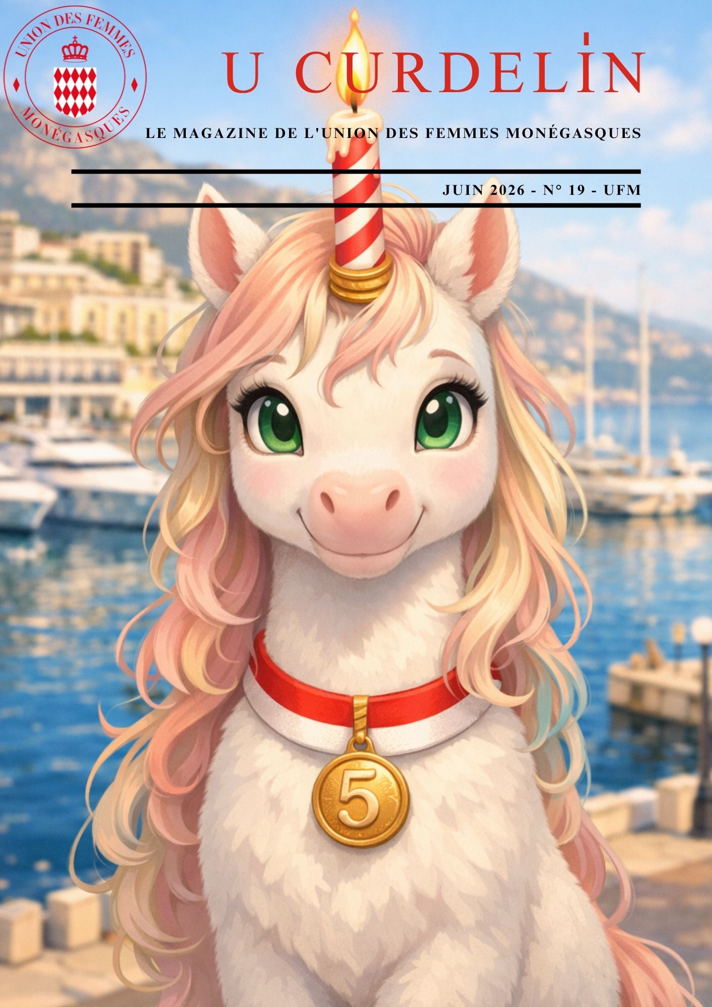 Couverture du Curdeli̍n numéro 19